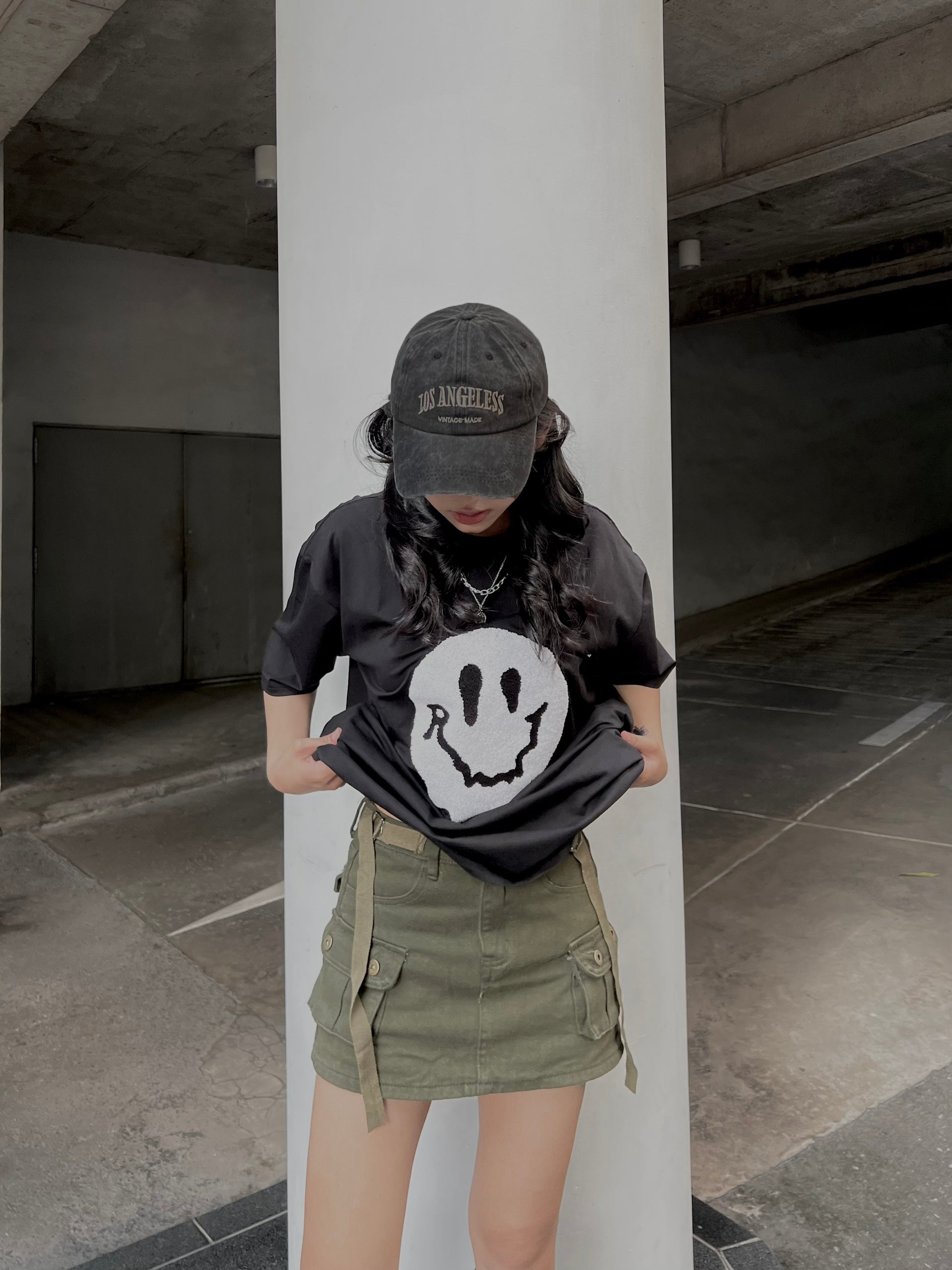 Áo Thun Thêu Xù 3D REUNION R'FACE T-shirt