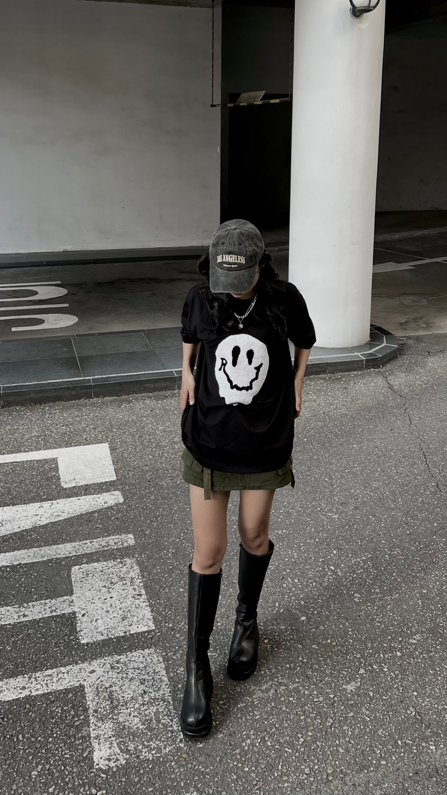 Áo Thun Thêu Xù 3D REUNION R'FACE T-shirt