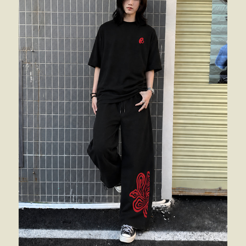 Quần Nỉ Dài REUNION "R FLOWER" Sweatpants P12