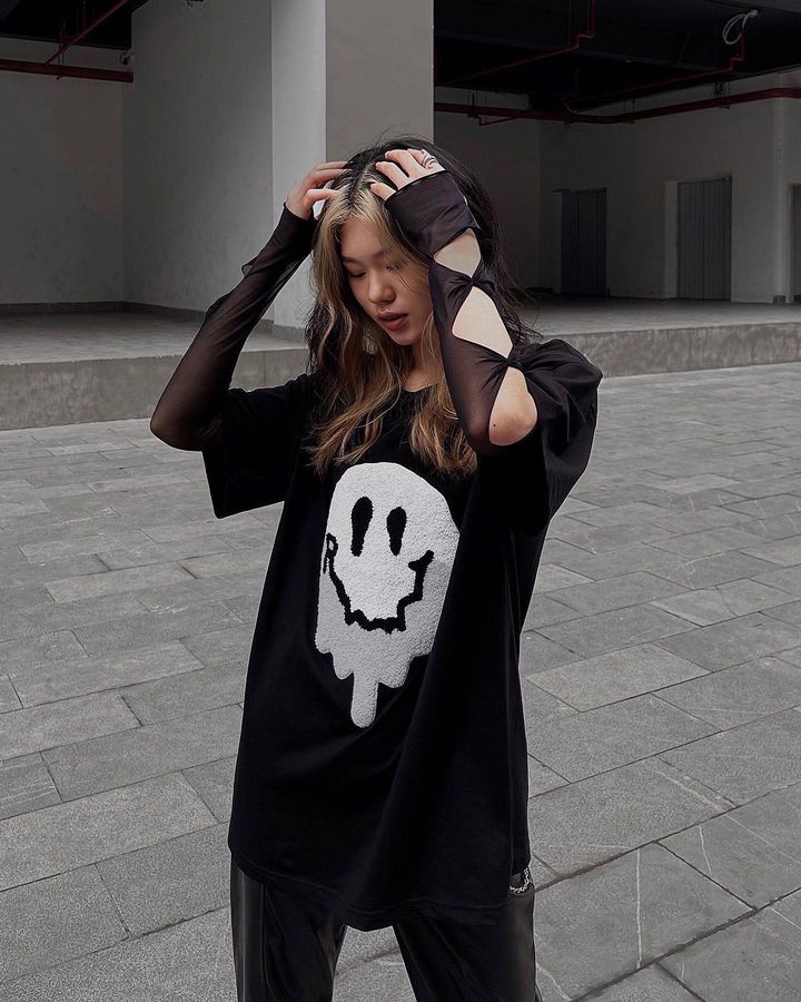 Áo Thun Thêu Xù 3D REUNION R'FACE T-shirt