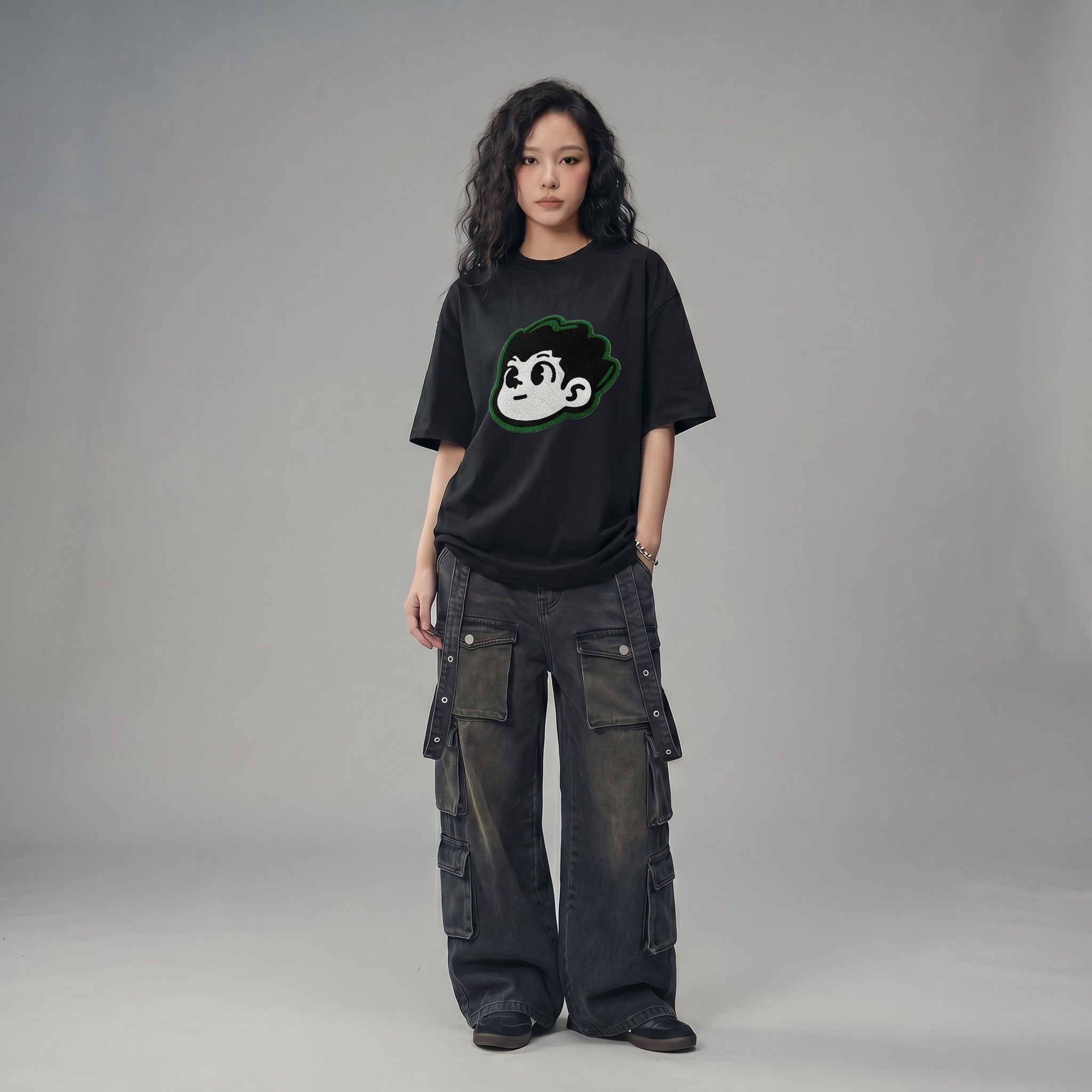 Áo Thun Thêu Xù 3D REUNION R'HUNTER T-shirt