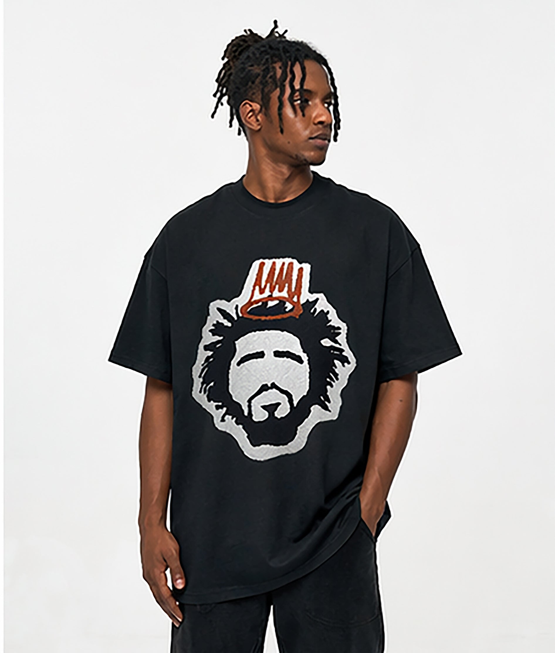 Áo Thun Thêu Xù 3D REUNION R'KING T-shirt