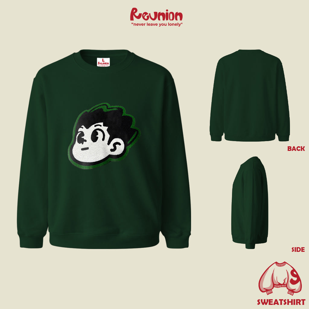Áo Sweatshirt Thêu Xù 3D REUNION R'HUNTER Sweater