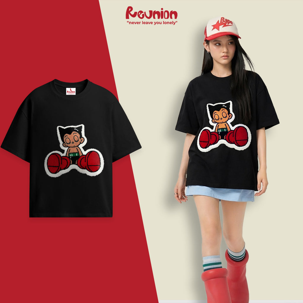 Áo Thun Thêu Xù 3D REUNION R'SLEEP ATB T-shirt