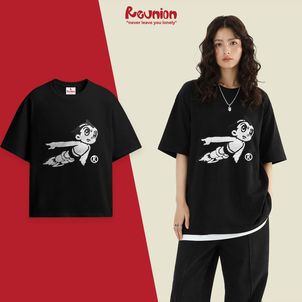 Áo Thun Thêu Xù 3D REUNION R'ASTROBOY T-shirt