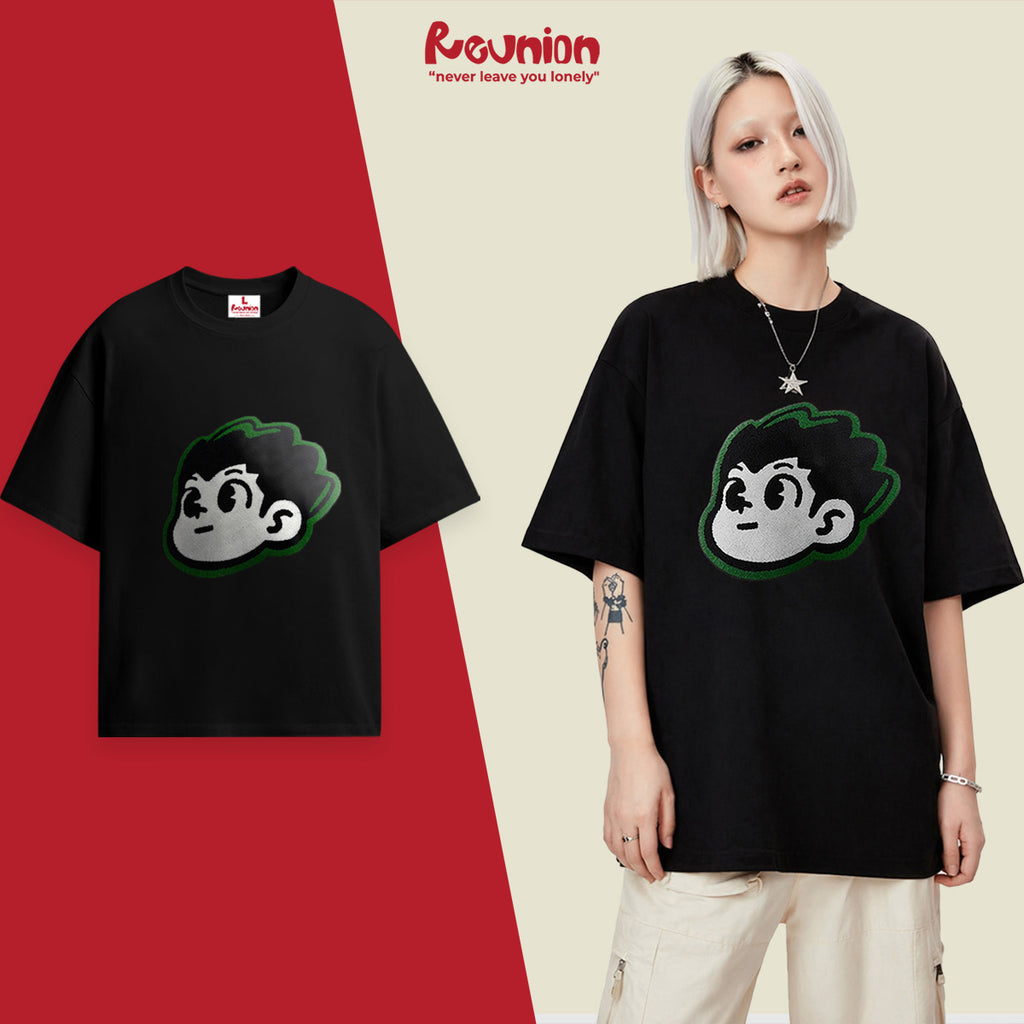 Áo Thun Thêu Xù 3D REUNION R'HUNTER T-shirt