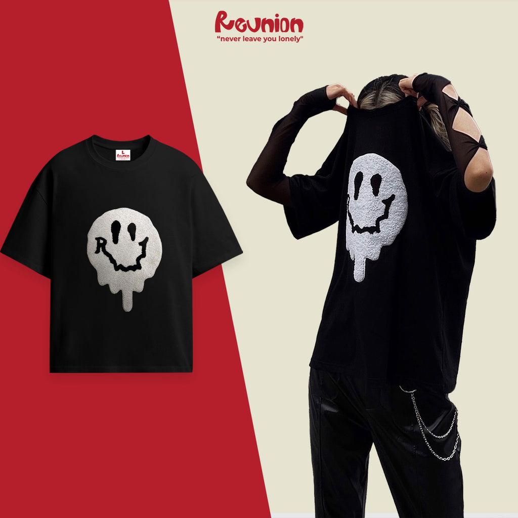 Áo Thun Thêu Xù 3D REUNION R'FACE T-shirt