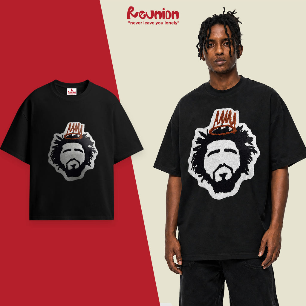 Áo Thun Thêu Xù 3D REUNION R'KING T-shirt
