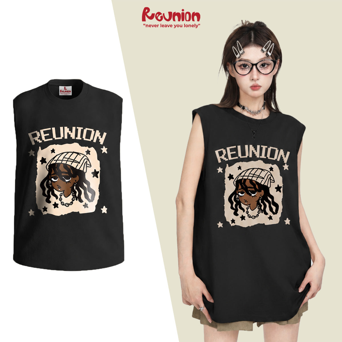 Áo Tanktop REUNION "DREADLOCK" TT29