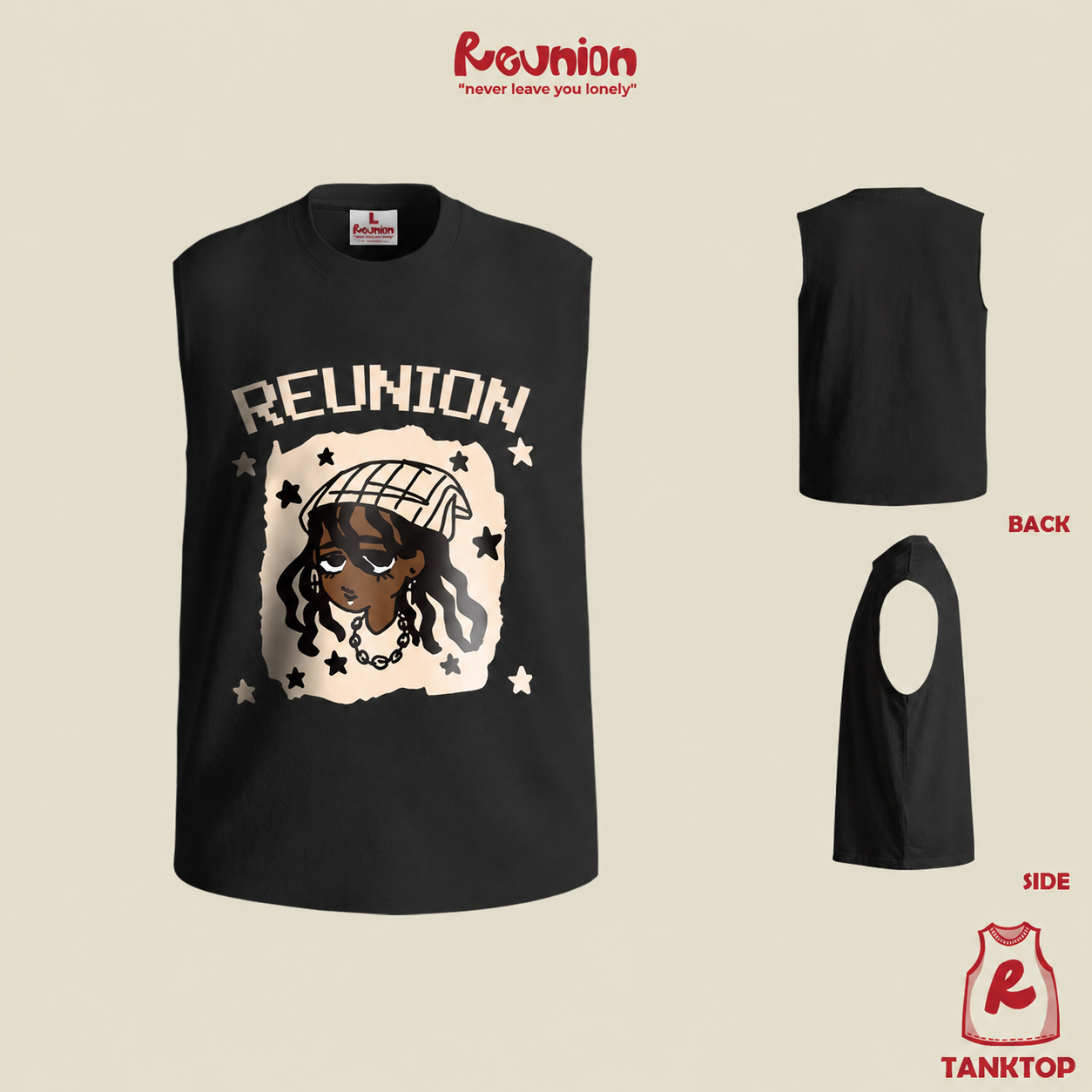 Áo Tanktop REUNION "DREADLOCK" TT29
