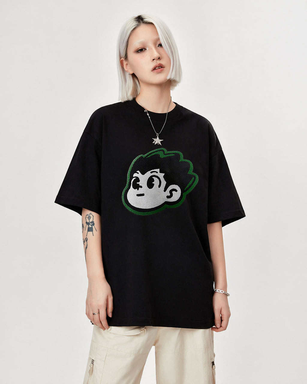 Áo Thun Thêu Xù 3D REUNION R'HUNTER T-shirt