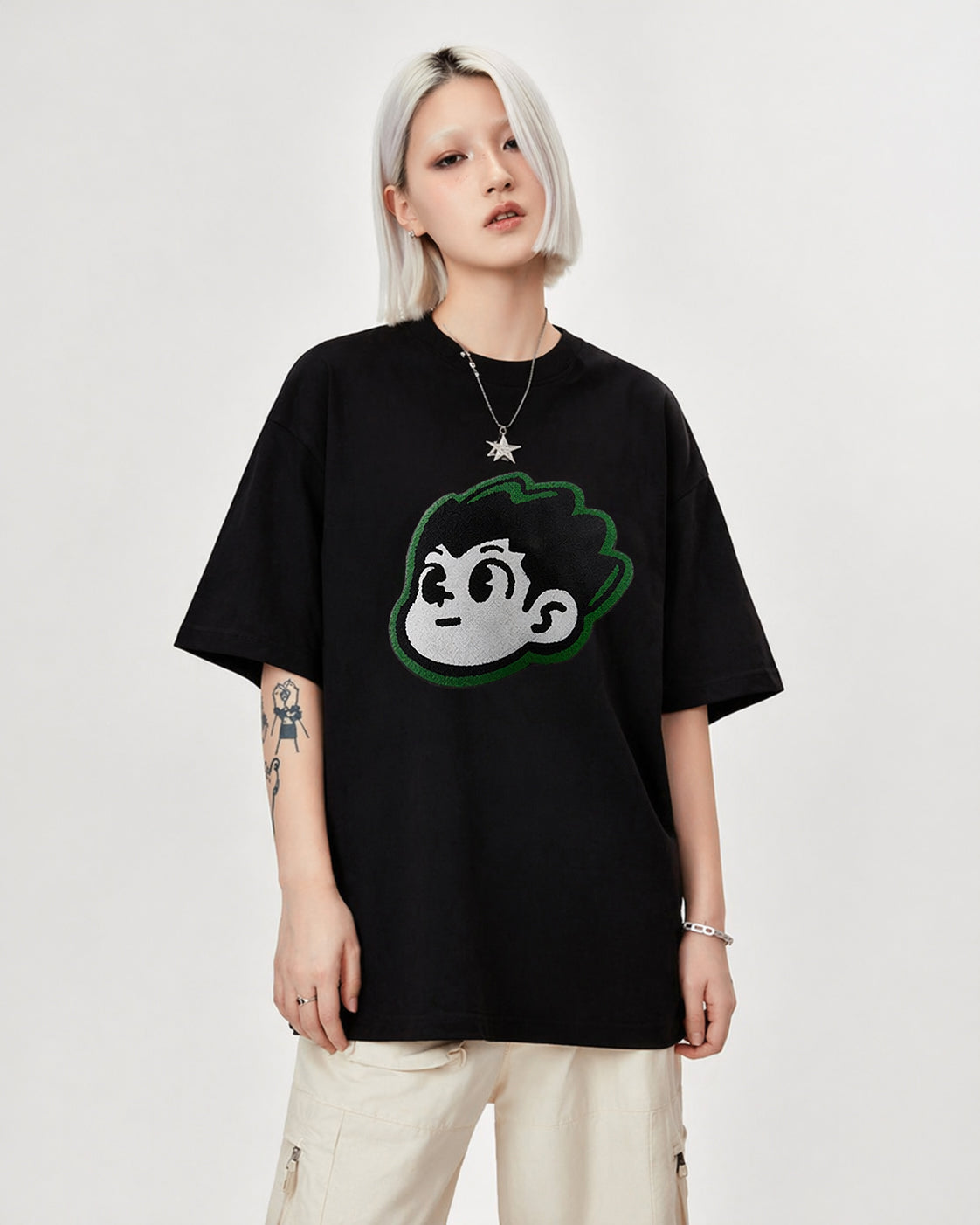 Áo Thun Thêu Xù 3D REUNION R'HUNTER T-shirt