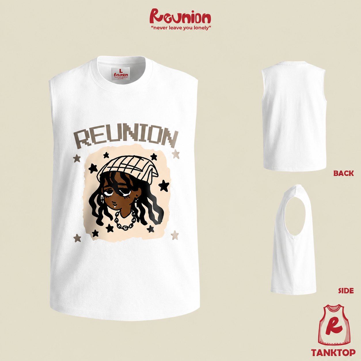 Áo Tanktop REUNION "DREADLOCK" TT29