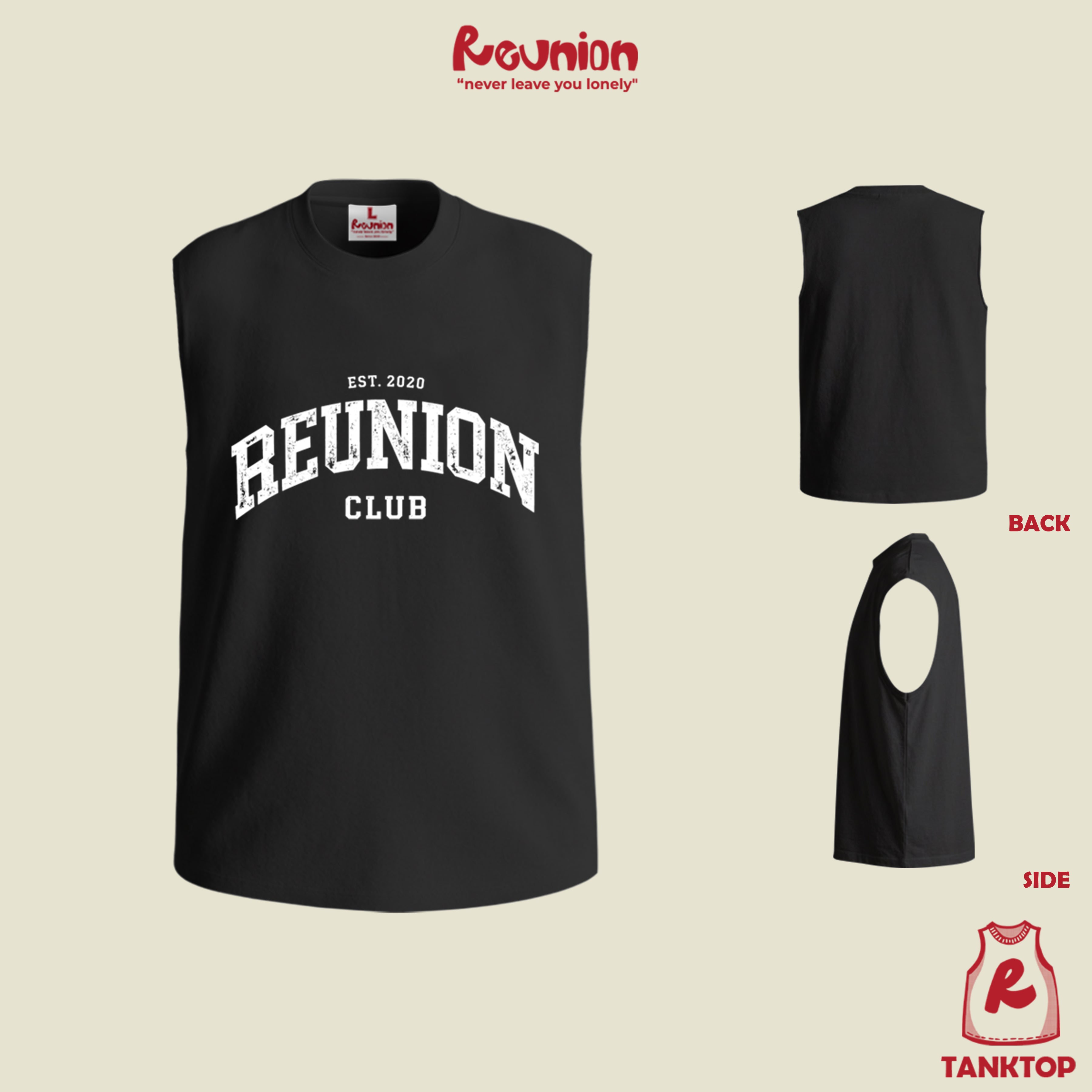 Áo Tanktop REUNION "CLUB" TT65