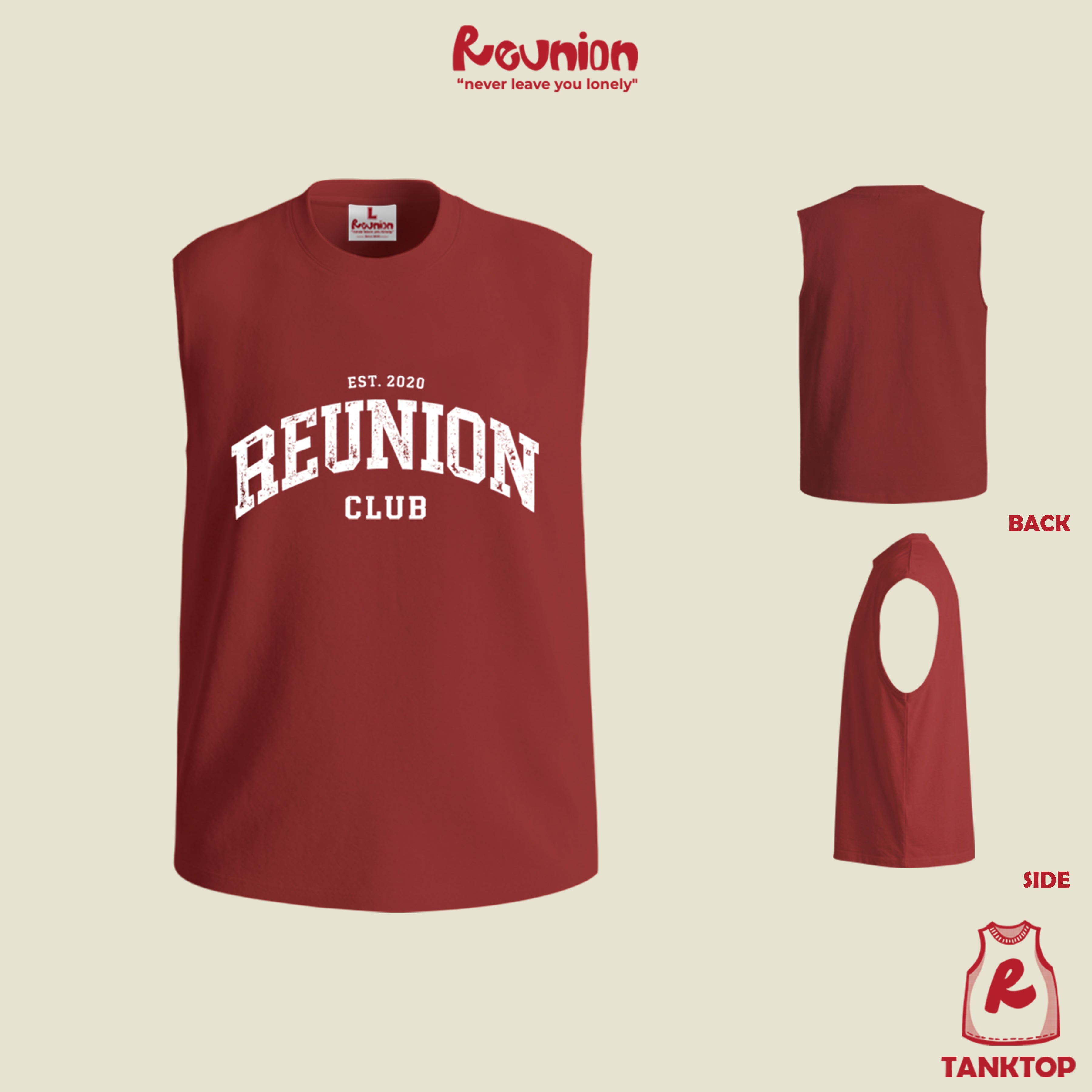 Áo Tanktop REUNION "CLUB" TT65