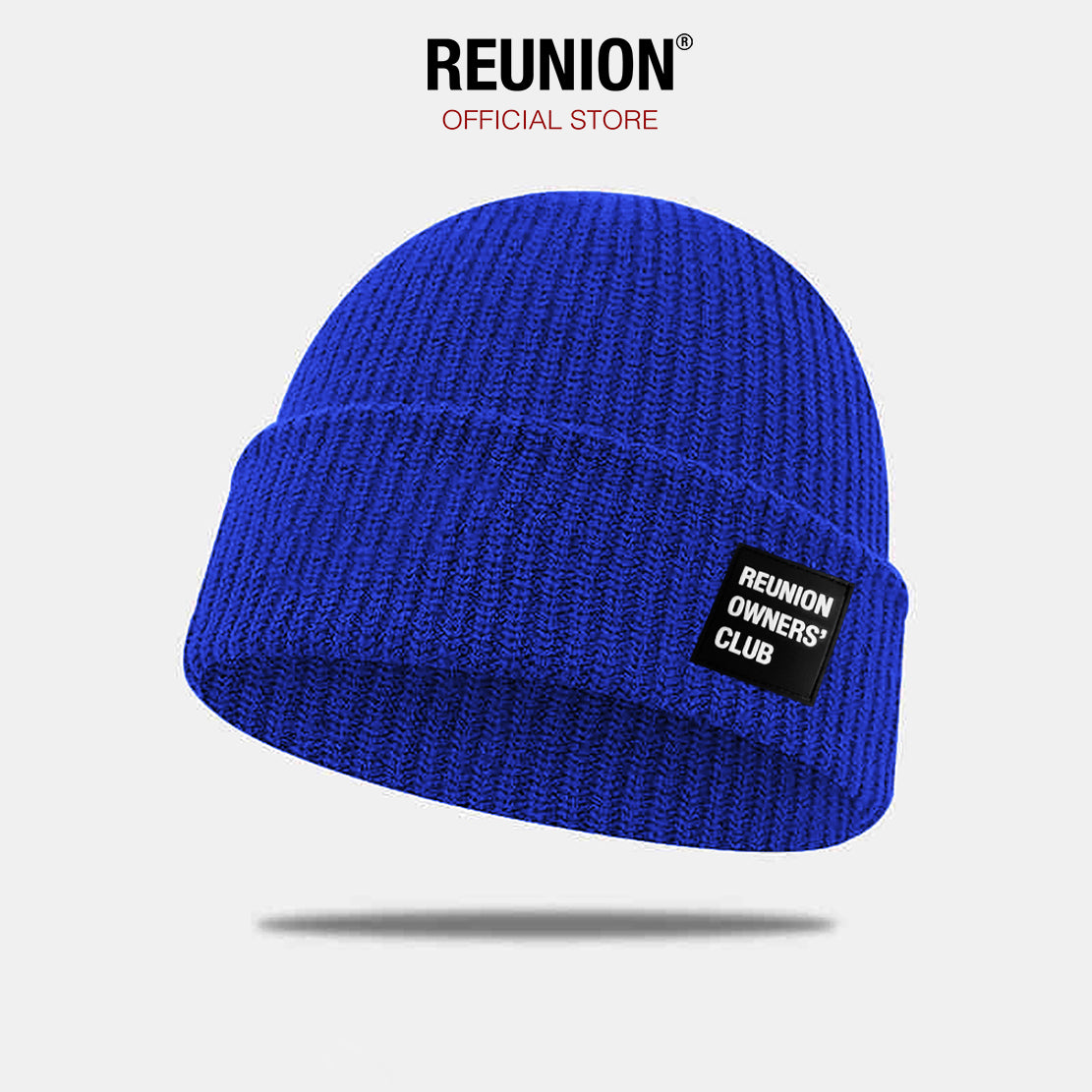 Mũ Len Benie REUNION "RUBBER LOGO"
