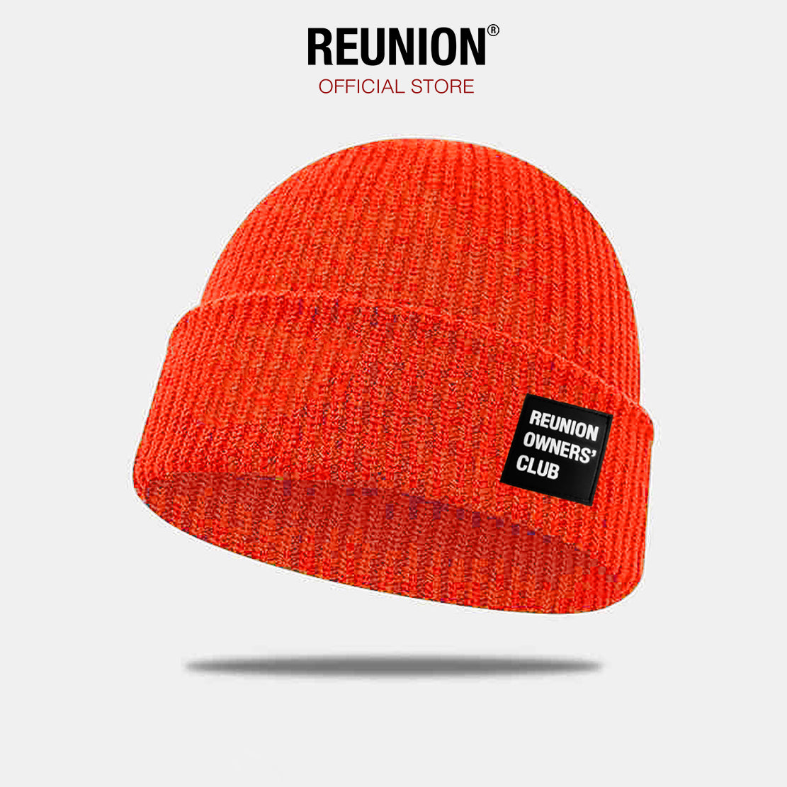Mũ Len Benie REUNION "RUBBER LOGO"