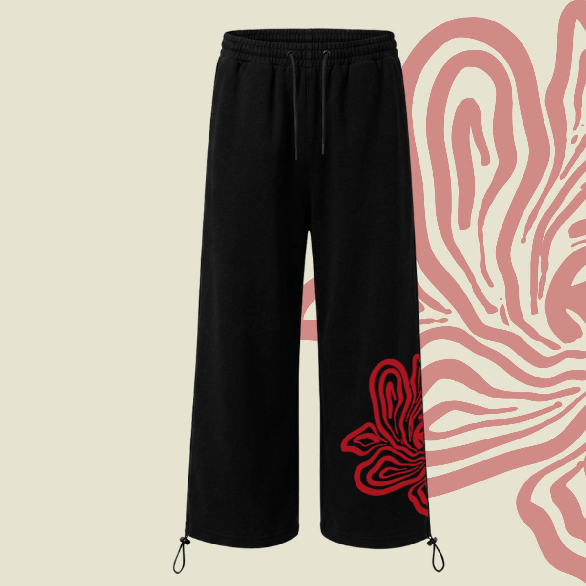 Quần Nỉ Dài REUNION "R FLOWER" Sweatpants P12
