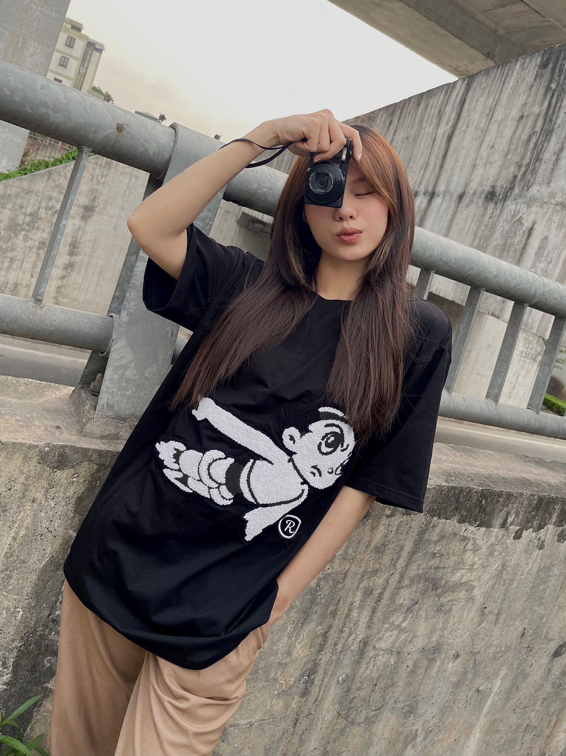 Áo Thun Thêu Xù 3D REUNION R'ASTROBOY T-shirt