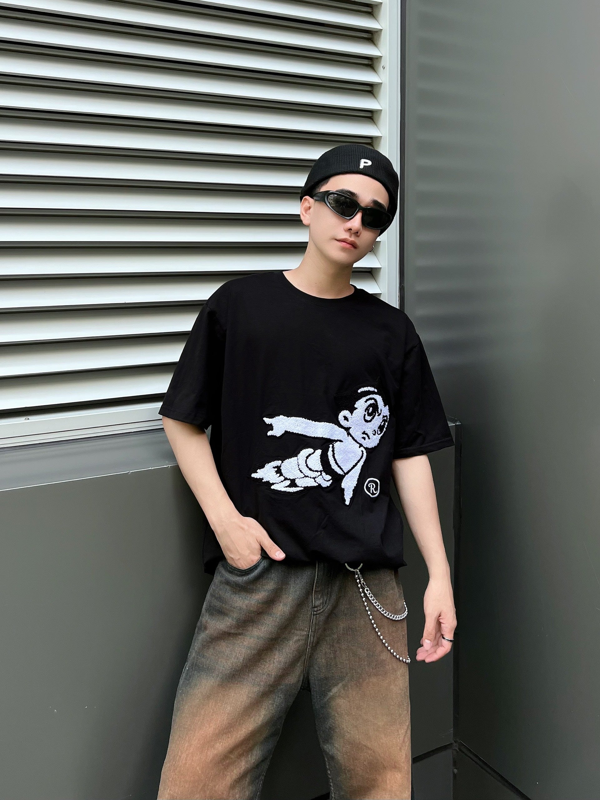 Áo Thun Thêu Xù 3D REUNION R'ASTROBOY T-shirt
