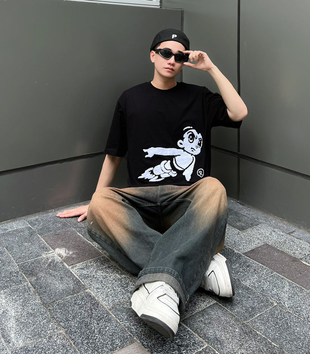 Áo Thun Thêu Xù 3D REUNION R'ASTROBOY T-shirt