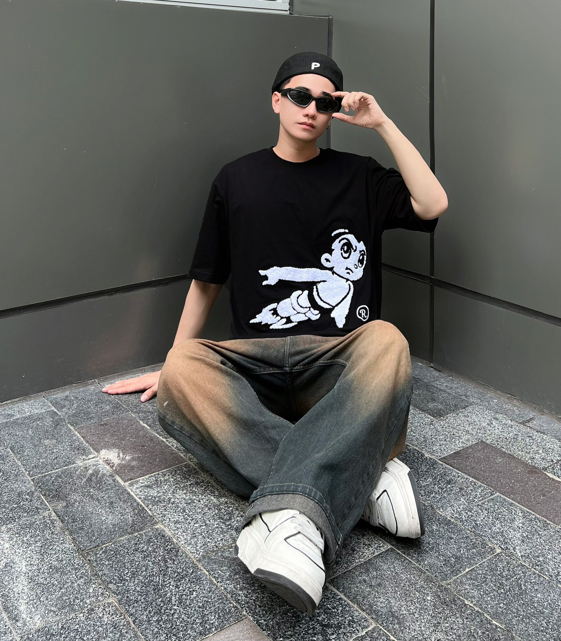 Áo Thun Thêu Xù 3D REUNION R'ASTROBOY T-shirt