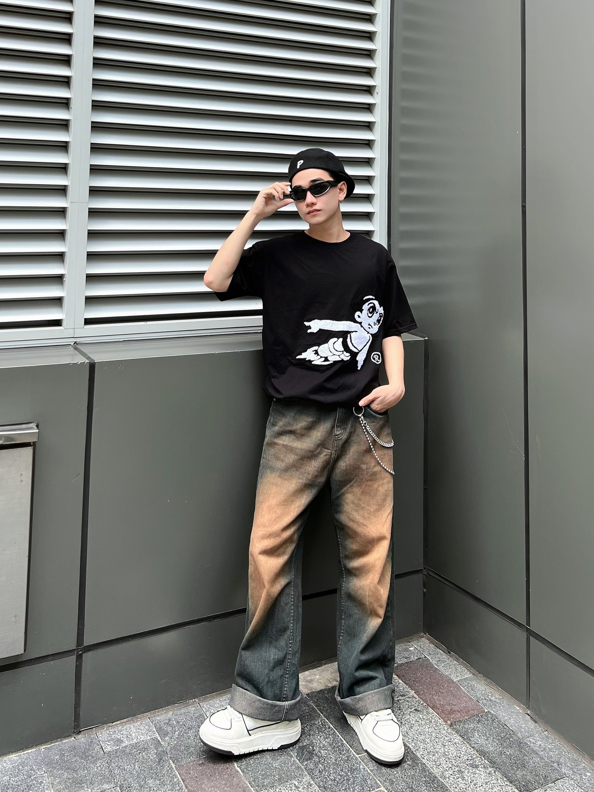 Áo Thun Thêu Xù 3D REUNION R'ASTROBOY T-shirt